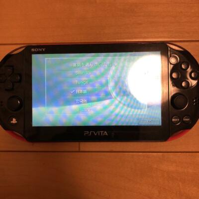 Sony PS Vita PCH-2000 series) Wi-Fi model PCH-2000BLACK from jAPAN