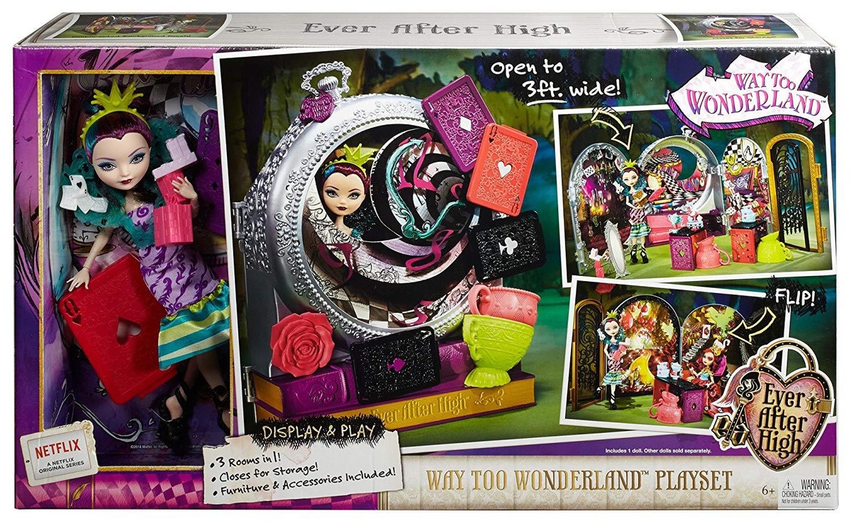 Ever After High Way Too Wonderland High and Raven Queen