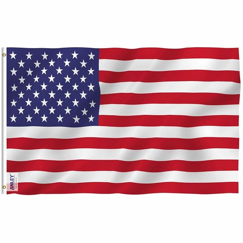 Anley Fly Breeze 3x5 Foot US of America, POW/MIA and 5 Military Branch Flags - Picture 3 of 11