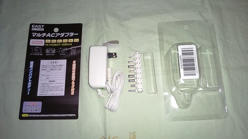 EAST AC-M1001 MULTI AC/DC Adaptor (AC 100V-240V Output DC 3V-12V) - Picture 4 of 8
