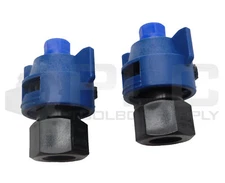 LOT OF 2 NEW SPRAYING SYSTEMS CO. 94012020 CJET NOZZLE ASSEMBLY 1/4" F NPT