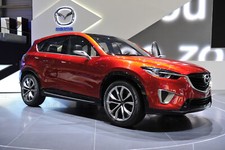 Cars 2011 mazda minagi concept Desk Mat Stitched
