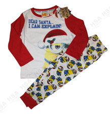 Christmas Pyjamas Family Matching PJs Set Xmas Nightwear, Kids Sizes 100% Cotton