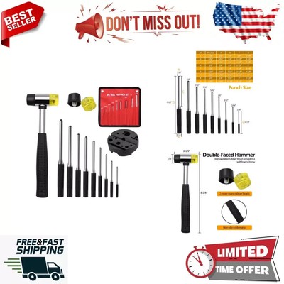 Premium Gunsmithing Tools - 14pcs Removing Repair Set - Gun Block - Hammer