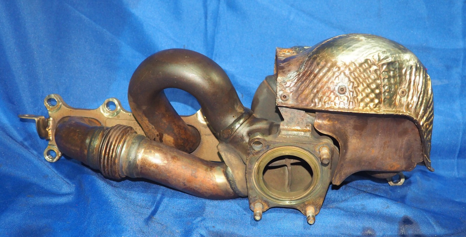 2016-2021 McLaren 600LT 570S M838TE 3.8L V8 Left Side Exhaust Manifold OEM