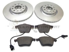 AUDI A6 2.0 2001-2005 SALOON + AVANT STATION WAGON SET DISCHI E PASTIGLIE FRENO ANTERIORI NUOVI