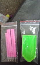 5 Diamond Painting Drills And Five Trays New
