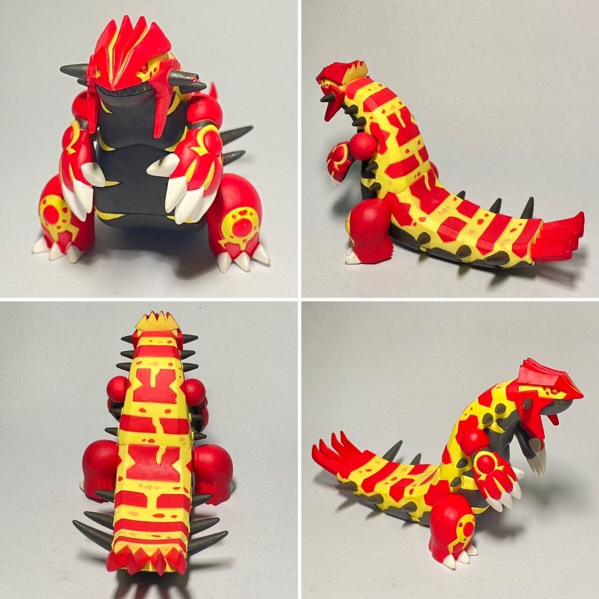 Primal Groudon, Kyogre, Mega Rayquaza Pokemon Monster Primal Groudon, Kyogre, Mega Rayquaza Pokemon Monster