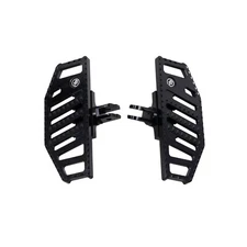 Black Hollow Out Mini Floorboard for Harley 18-23 Fat Bob FXBR/S Low Rider FXST 