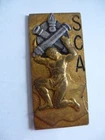 SCA Central Supply Service Metal Badge G2203