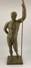 GREEK SCULPTURE HELLENISTIC RULER 9.8 INCH/250 MM, MUSEUM REPRODUCTION