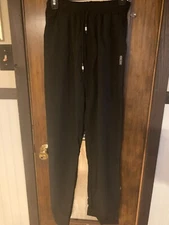 Men/Teen Straight Fit Jogger/Active Pants 30W/28L Black