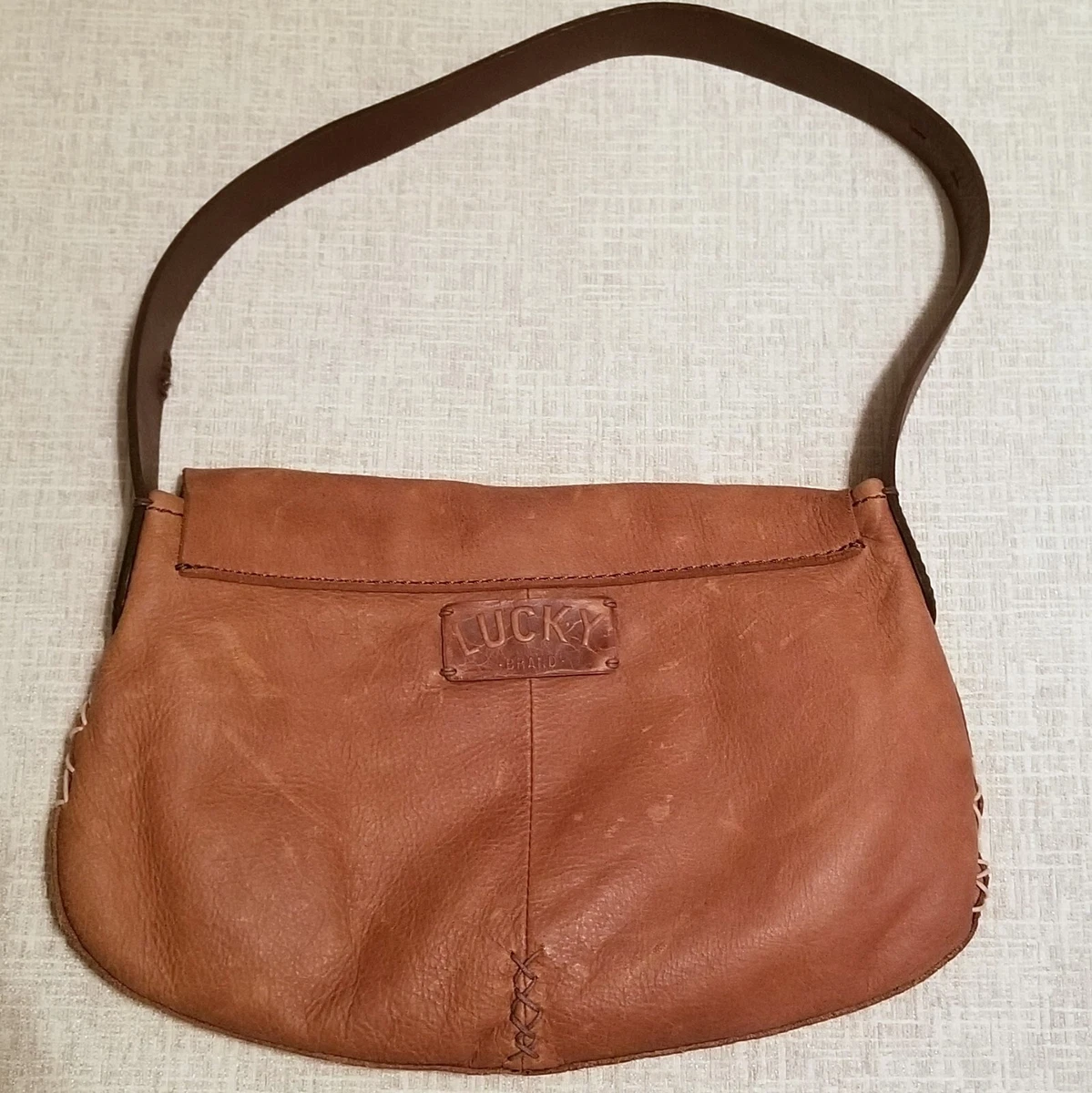 Women's Retro Brown Suede Hobo Bag Shoulder Half-moon Bags