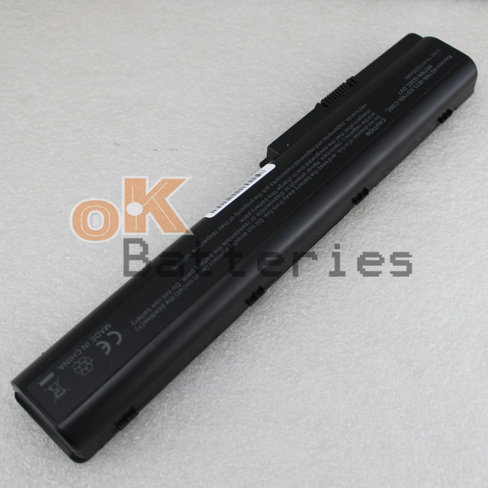Replacement Battery For HP Pavilion Dv7 Laptops - 14.4V/14.8V, 5200mAh, 8-Cell Li-Ion
