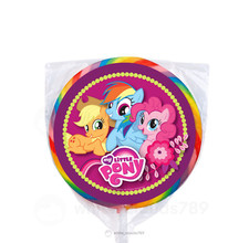 24 My Little Pony 1.67" Sticker Labels for Bag Birthday Party Favor Girl Horse