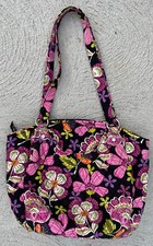 VERA BRADLEY PIROUETTE PINK TOTE PURSE SHOULDER BAG
