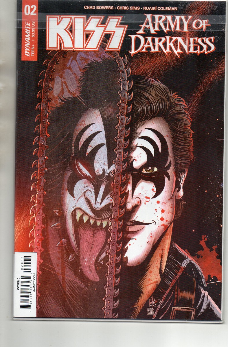 KISS ARMY OF DARKNESS #2 Cover B & C VARIANT 2018 | eBay