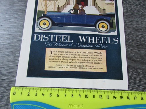 1920's Mohawk Rubber Company Tires Car Motoring Tyres Original Period Advert - Picture 3 of 8