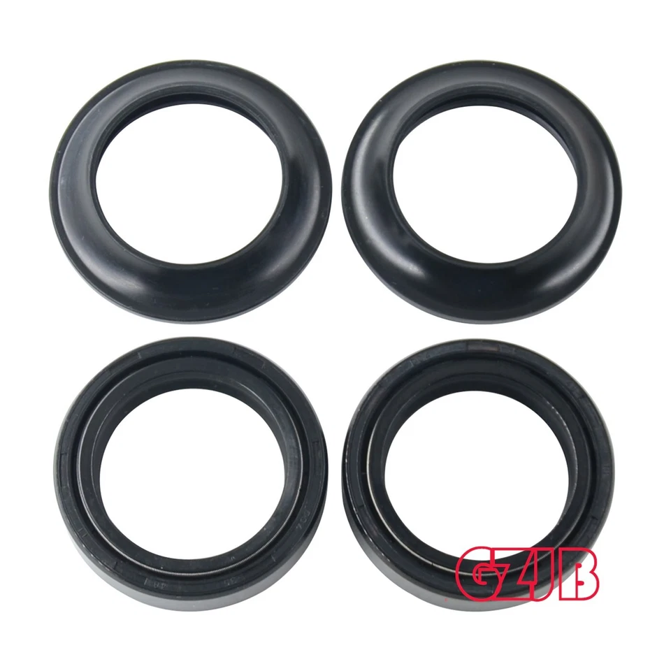 US Fork Dust Oil Seals Kit  for YAMAHA ZUMA125 SMAX XC155 YW125 XS400 NXC125 - Image 3 of 4