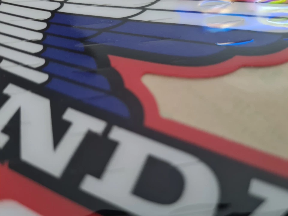 Seat Cover Blue + 3M Graphics Tank Decals + Fender Bag  Honda XR500R XR 500 1985 - Image 4 of 4