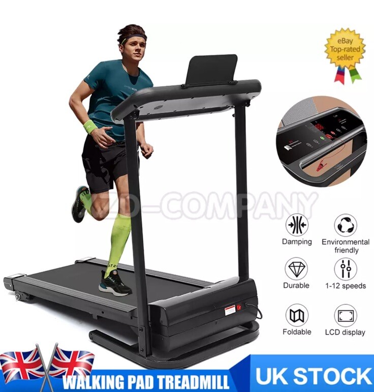 Treadmill Running Machine Jogging Electric Motorized Home Folding Gym