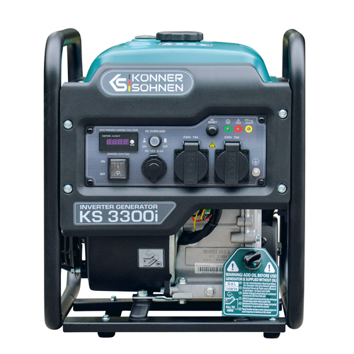 Generador de corriente inversor KS 3300i corriente de emergencia grupo electrógeno generador 3300W - Imagen 6 de 13