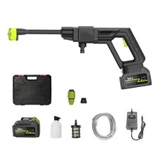 24V Cordless High Pressure Washer Jet Water Wash Portable Car Cleaner Gun