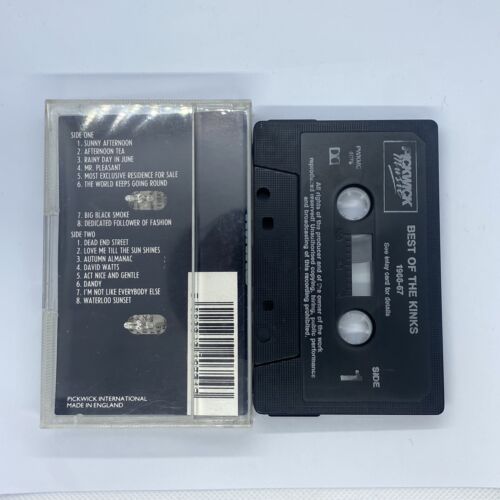 THE KINKS BEST OF 1966 1967 PICKWICK RECORDS AUDIO CASSETTE ALBUM Cassette Tape - Picture 3 of 4