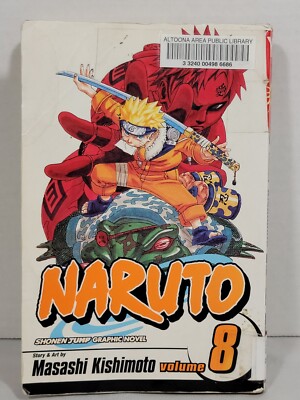 Naruto, Vol. 8 by Masashi Kishimoto (2005, Trade Paperback