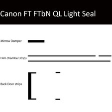 Canon FT FTbN QL Film Camera Light Seal A9