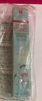 Eborian CC Red Correct Cream Korean Skin Terapy  1.5 oz  Spf 25 Sunscreen @