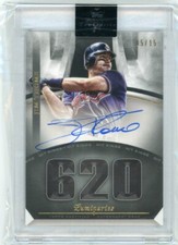 2021 Topps Luminaries Baseball Hit Kings Autograph #HK-JT Jim Thome #05/15