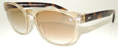 AMERICAN  OPTICAL AO1004 YELLOW CRYSTAL TORTOISE SUNGLASSES   145 51-18