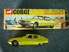 Corgi Toys 284 CITROEN Maserati SM Green Whizzwheels with BOX - mint condition