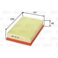 Valeo Luftfilter Filtereinsatz FüR Opel Agila (A) 1.2 16V 1.0 12V Suzuki Splash