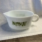 Vintage Pyrex Crazy Daisy Spring Blossom 2 Cup Gravy Boat 77B Made In USA