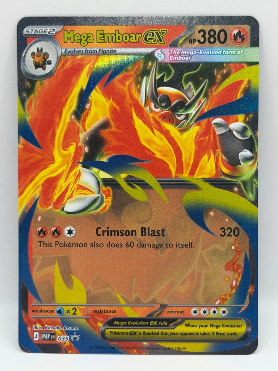 Emboar Ex Pokémon TCG Cards for sale | eBay
