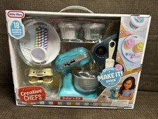 Little Tikes Creative Chefs BAKER'S KIT W/ 18 Piece Cooking Accessories NEW