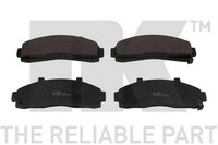 NK Bremsbelagsatz, Scheibenbremse 222546 FüR Ford USA Mazda
