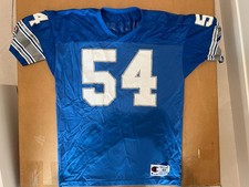 Chris Spielman Mid 90's Detroit Lions Champion Football Jersey 48 NWOT RARE