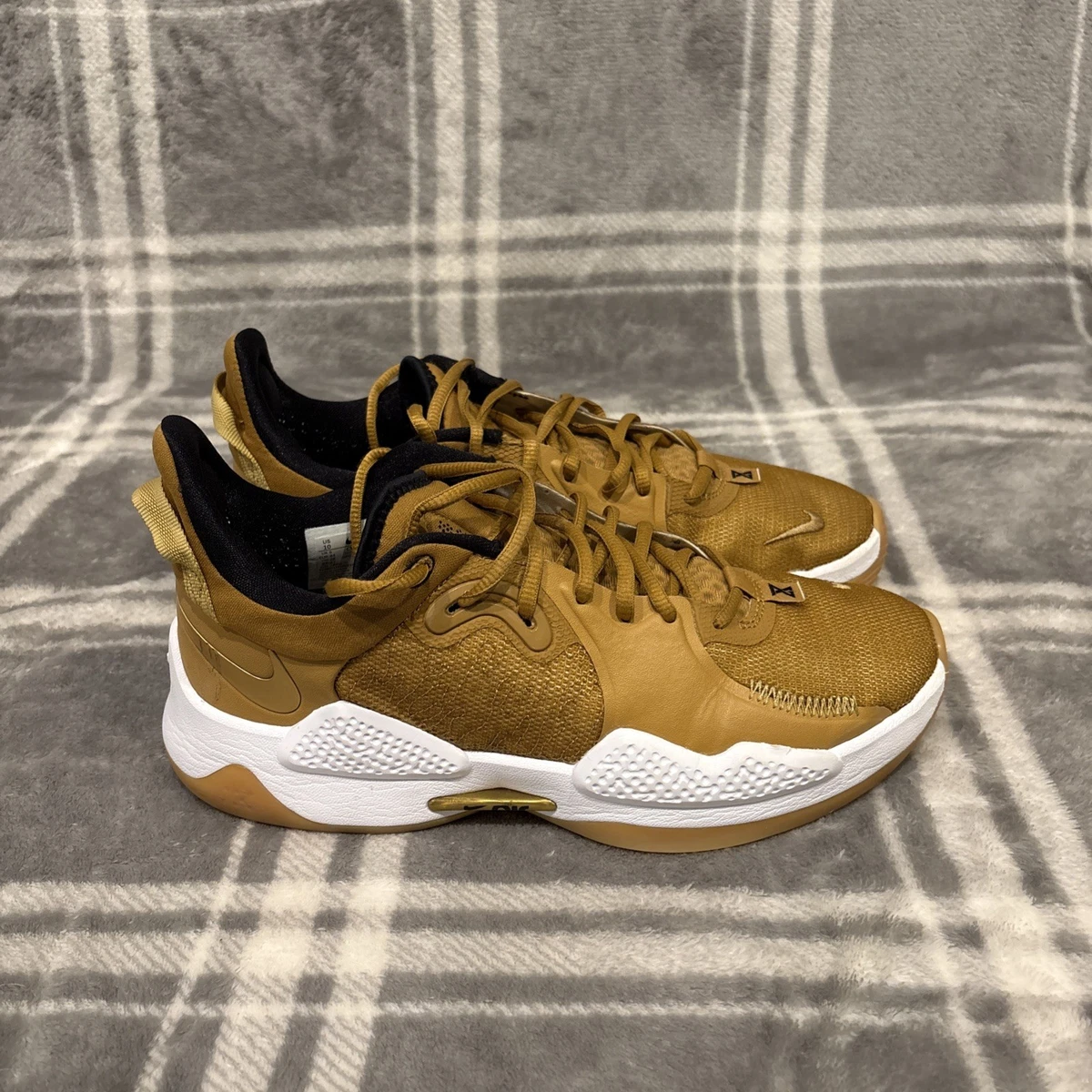 Nike PG 5 EP Wheat Metallic Gold for Sale | Authenticity