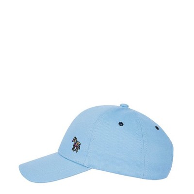 Paul Smith Baseball Cap Zebra Logo hellblau