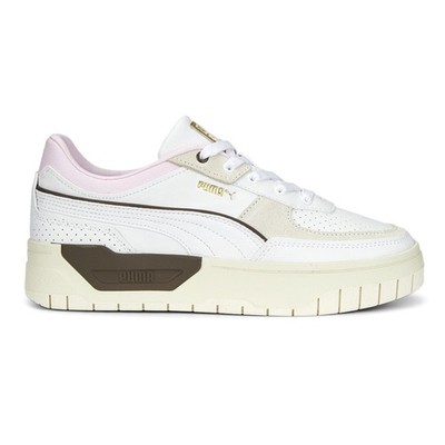 PUMA Cali Dream Preppy Lace Up  Womens White Sneakers Casual Shoes 38987602
