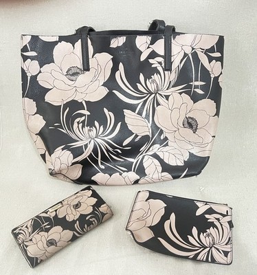 Kate Spade Gardenia Dally Tote Shoulder Handbag w/ Wallet Wristlet Pouch Set