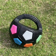 New Football Tennis Ball Shaped Pet Dog Toys, Durable Teething Relief to Accompa