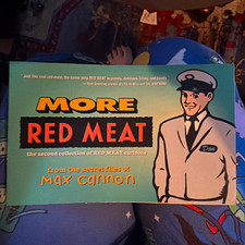 More Red Meat Max Cannon 1998 Paperback Comic Strips 1st Ed St. Martin's Griffin