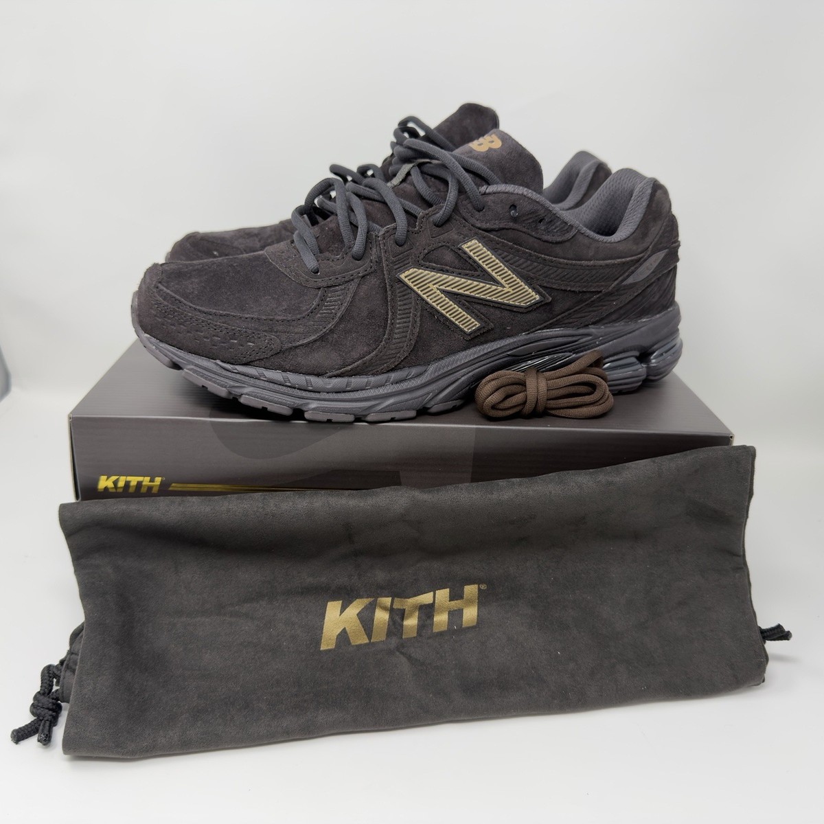 Kith X New Balance 860v2 Espresso - Brown - Men's 12 M [ML860KT2
