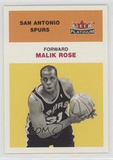 2001-02 Fleer Platinum Malik Rose #138 8y6