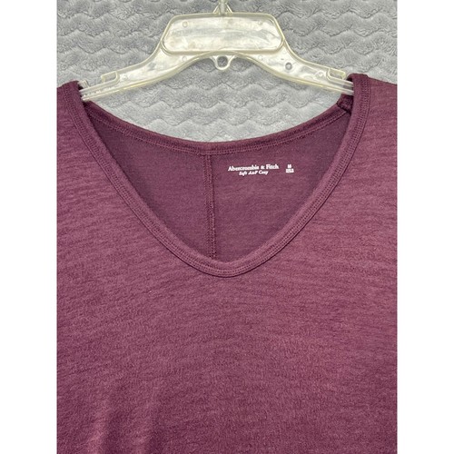 Abercrombie & Fitch Soft A&F Cozy V-Neck Long Sleeve Top, Womens Medium - Picture 3 of 8