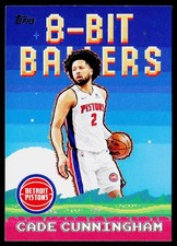 2025-26 Topps #8B-1 Cade Cunningham 8-Bit Ballers